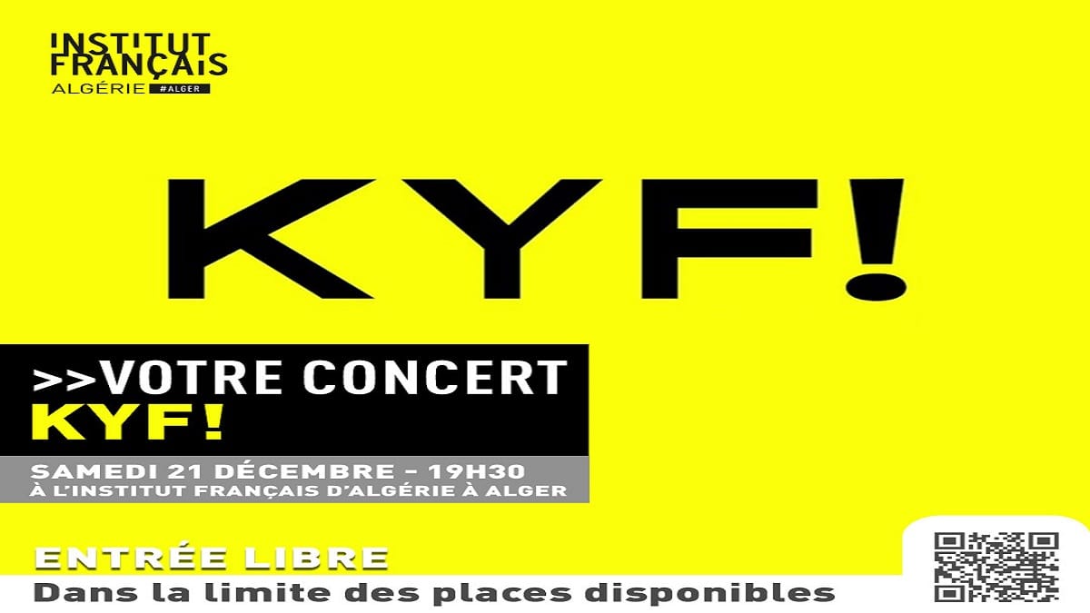 KYF en concert à Alger 2024 : Une expérience électro à l'IFA 8 KYF En Concert à Alger 2024