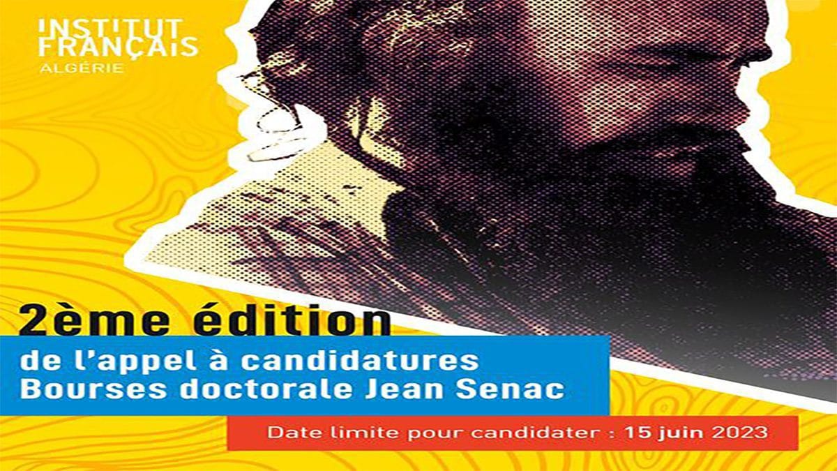 Appel à candidatures : Bourses Jean SENAC pour la cotutelle doctorale en langue français 7 Bourses Jean SENAC