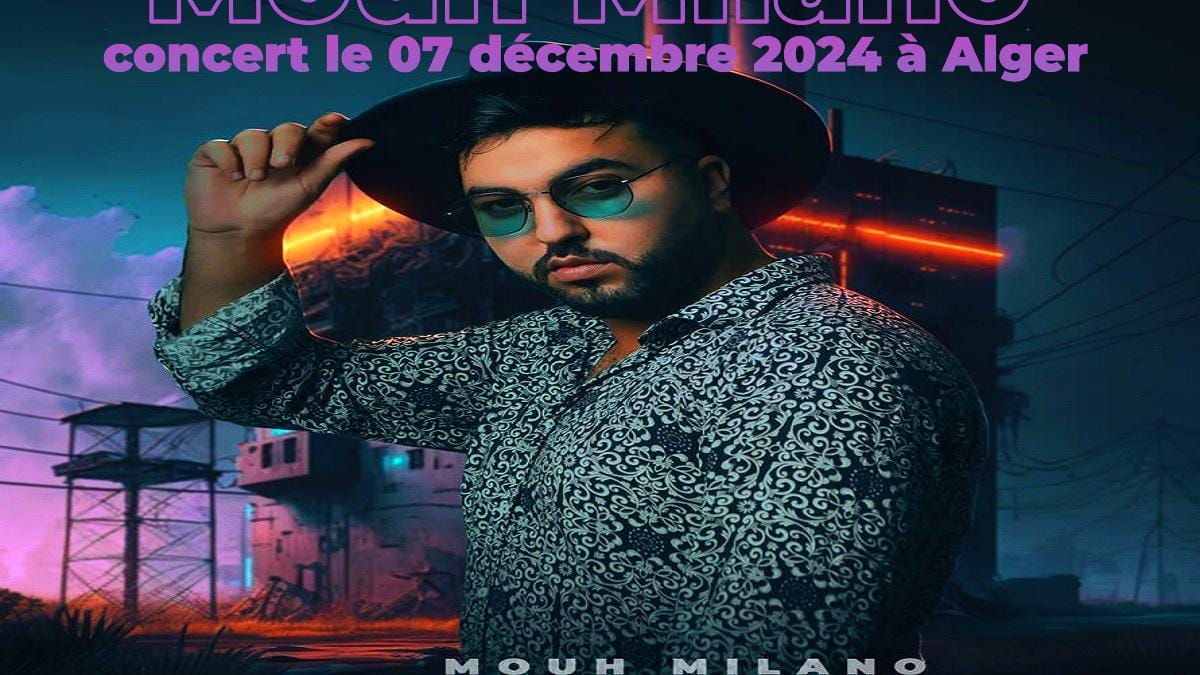 Mouh Milano en concert à Alger 2024