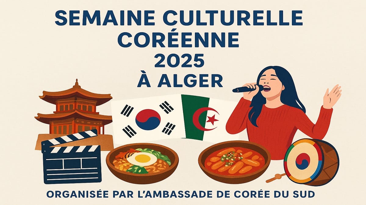 semaine culturelle coréenne à Alger 2025